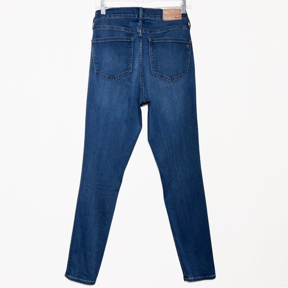 Madewell High Rise Medium Wash Ankle Skinny Jeans - Picture 3 of 13